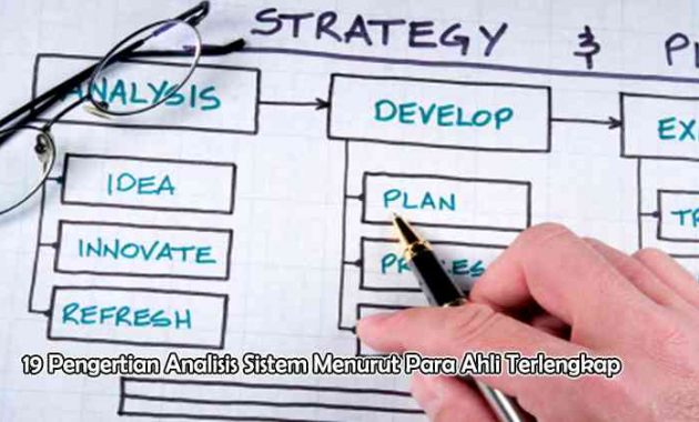 Pengertian Analisis Sistem Menurut Para Ahli