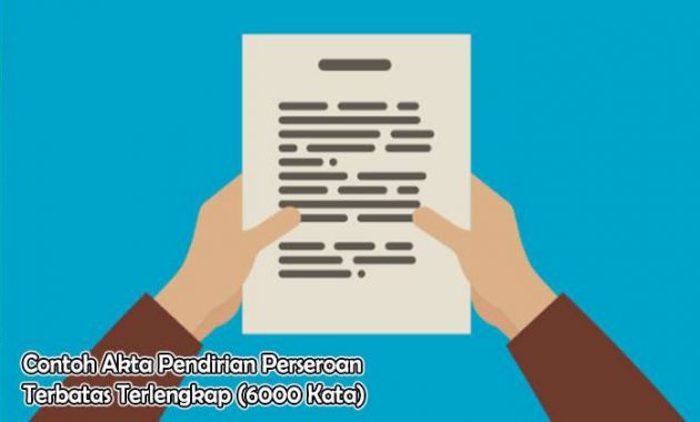 Letak Nomor Akta Pendirian Perusahaan