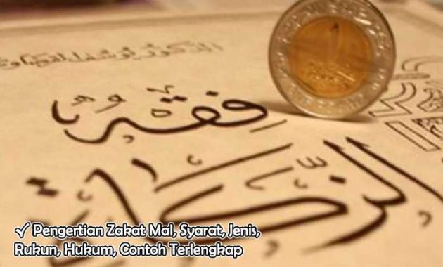 Pengertian Zakat Mal