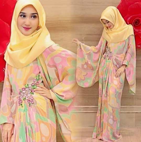 Model Baju Gamis Yang Lagi Trend